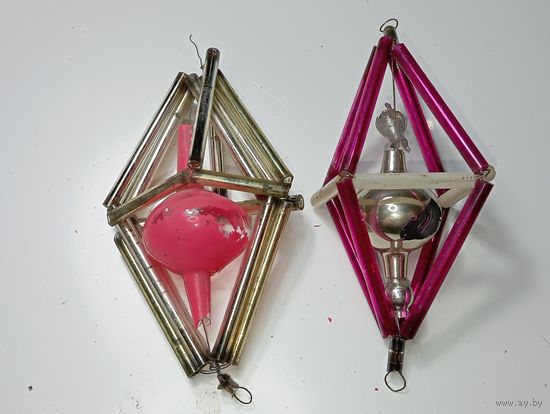 Ёлочная игрушка Стеклярус , СССР .