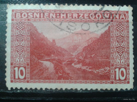 Босния и Герцеговина, 1906. Стандарт. Река и первал