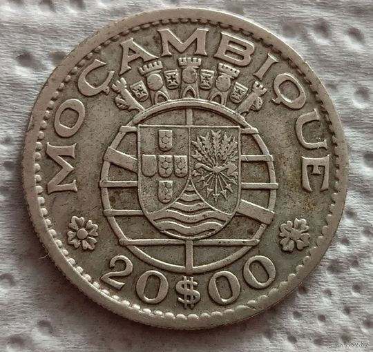 Мозамбик 20 эскудо 1960