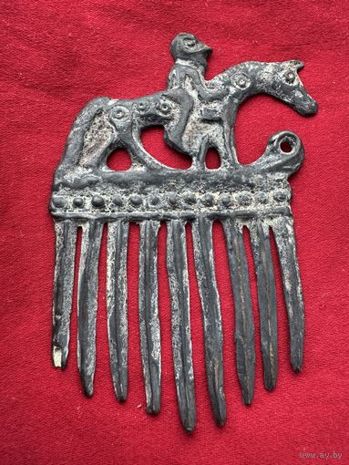 Гребень. Серебро.