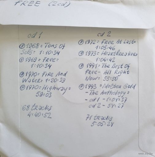 CD MP3 дискография FREE - 2 CD