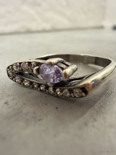 Перстень СЕРЕБРО 925 пр. 19 р-р (8)   Распродажа коллекции!!!