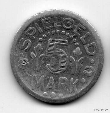 5 МАРОК (Spielgeld). ГЕРМАНИЯ.