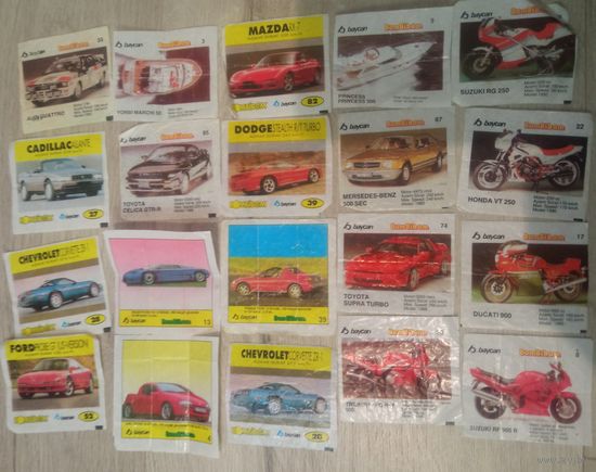 Вкладыши бомбибом