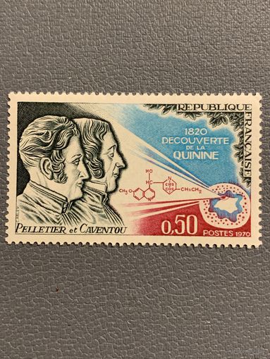 Франция 1972. 150 лет сообществу коллекционеров. Полная серия