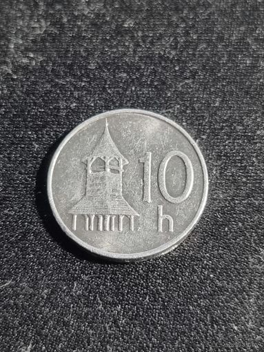Словакия 10 геллеров 2002