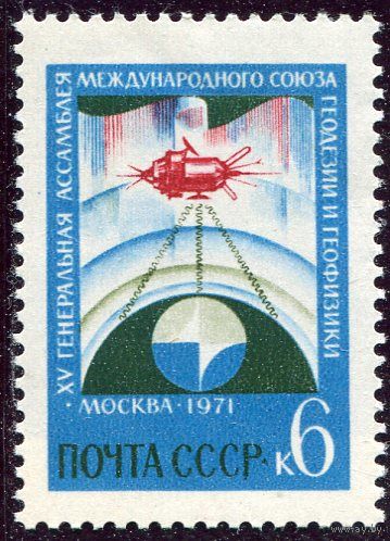 СССР 1971. Геодезический и геофизический союз
