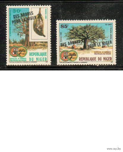 Нигер-1985 (Мих.959-960) ** ,  Флора
