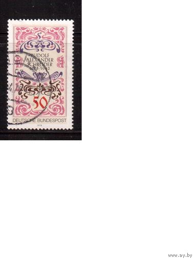 Германия(ФРГ)-1978 (Мих.956) , гаш. ,