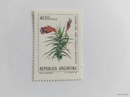 Аргентина 1982  цветы
