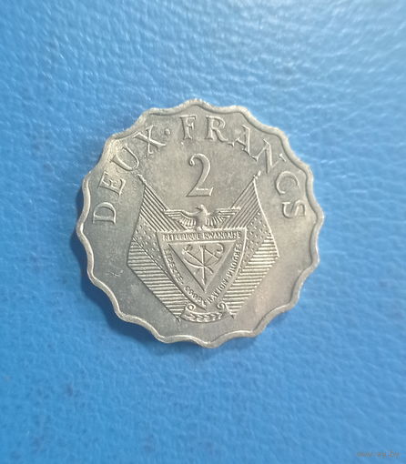 Руанда 2 франка 1970 год ФАО