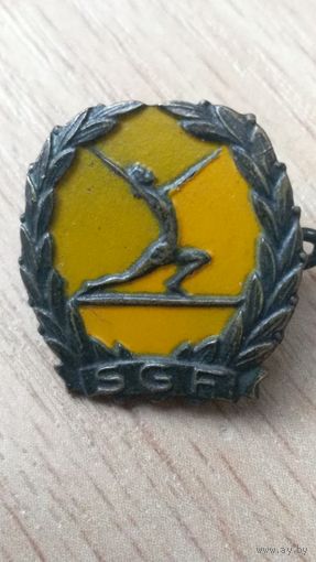 Знак спортивный SGF