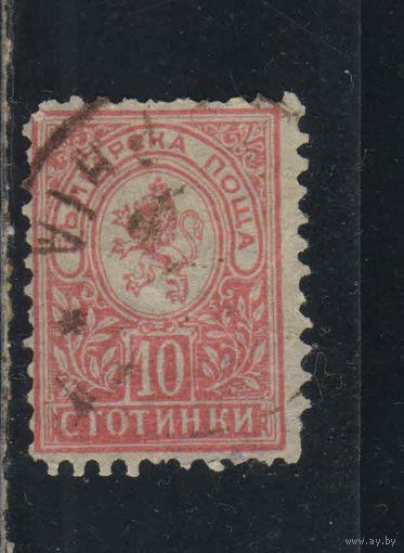 Болгария Княж 1889 Герб Стандарт #32D