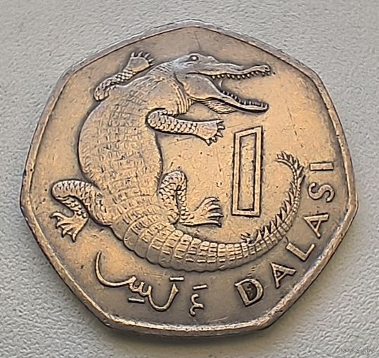 Гамбия 1 даласи 1998   2-7-13