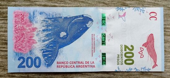 Werty71 Аргентина 200 песо 2016 UNC банкнота Кит