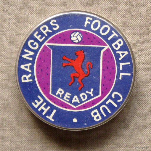 Значок Футбол Клуб THE RANGERS FOOTBALL CLUB READY