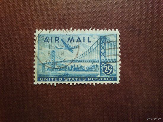 США 1947 г.Мост через залив Сан-Франциско–Окленд./24а/