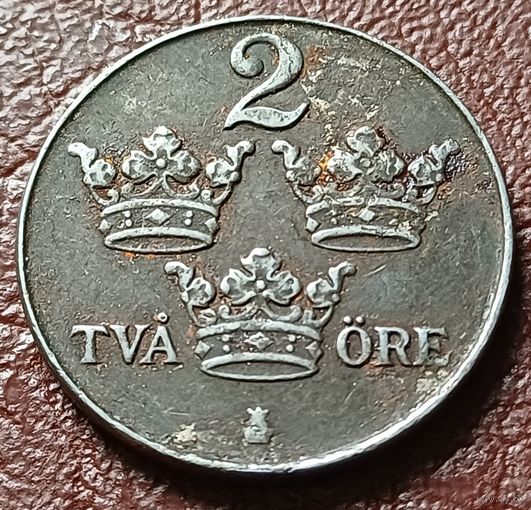 Швеция 2 эре, 1950    ( 1-6-4 )