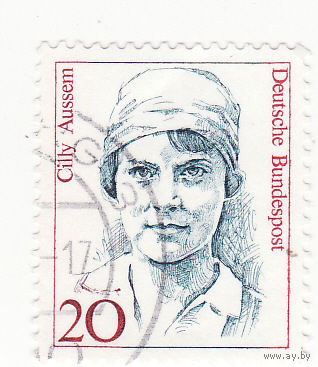 Силли Ауссем (1909-1963), теннисистка 1988 год