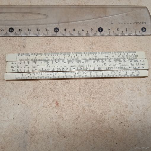 Карманная логарифмическая линейка.