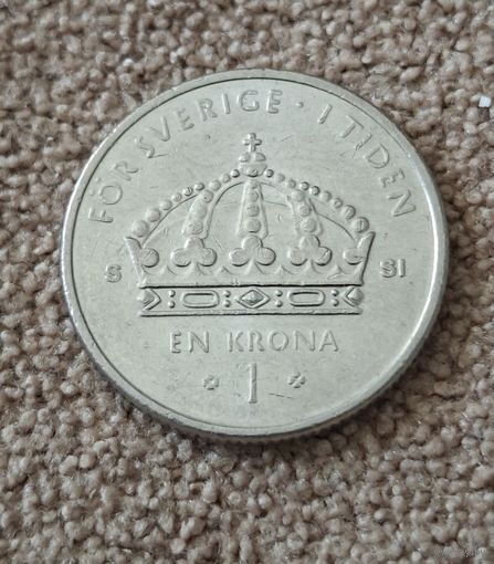 Швеция 1 крона 2008