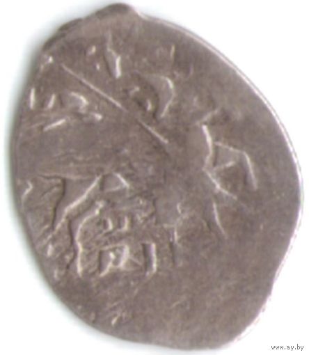 Копейка ~1611-1617 Шведская оккупация Новгорода  _состояние ХF