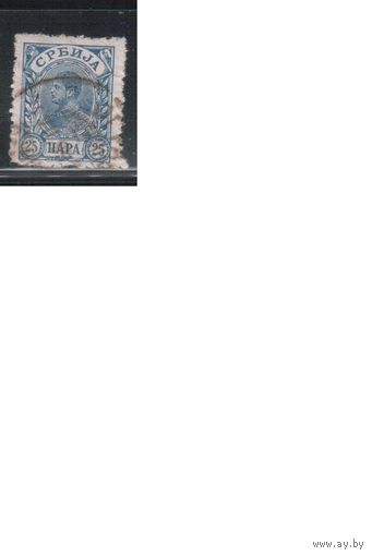 Сербия-1894,(Мих.39)  гаш.    , Стандарт, Король Александр(1)