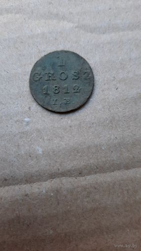 1 грош 1812.