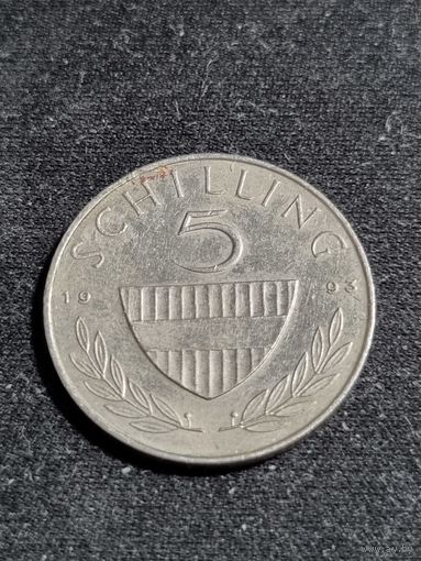 Австрия 5 шиллингов 1993