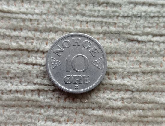 Werty71 Норвегия 10 эре 1951