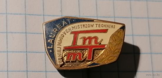 Знак Лауреату турнира юных мастеров техники