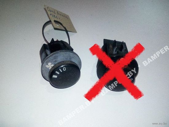 Переключатель печки Opel Ascona