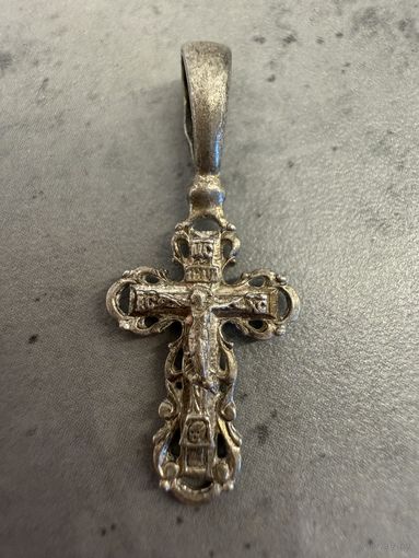Крест СЕРЕБРО (8).  Распродажа коллекции!!!