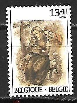 Бельгия, 1987, Ми-2321 ** Живопись Рождество (РН)