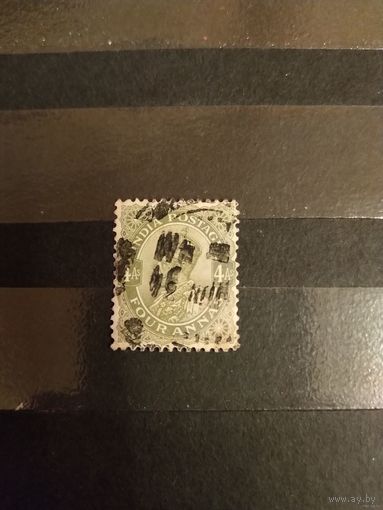 1911 Английская колония Индия король (1-7)