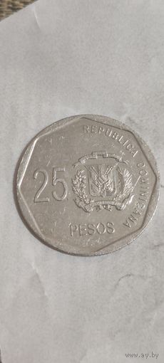 Доминиканская республика 25 песос 2015