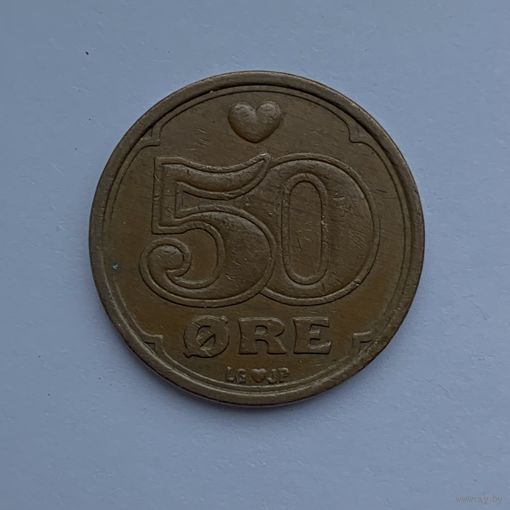 50 эре 1990 Дания