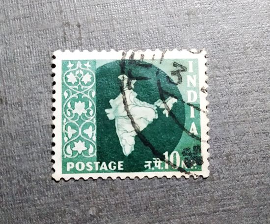 Марка Индия 1957 год Стандарт