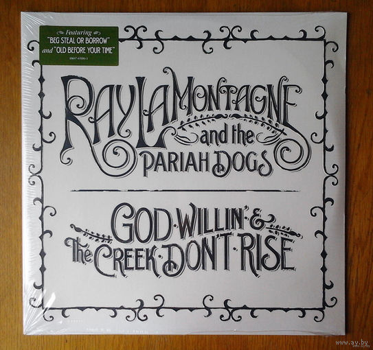 Ray LaMontagne and the Pariah Dogs "God Willin' & The Creek Don't Rise" 2LP, 2010