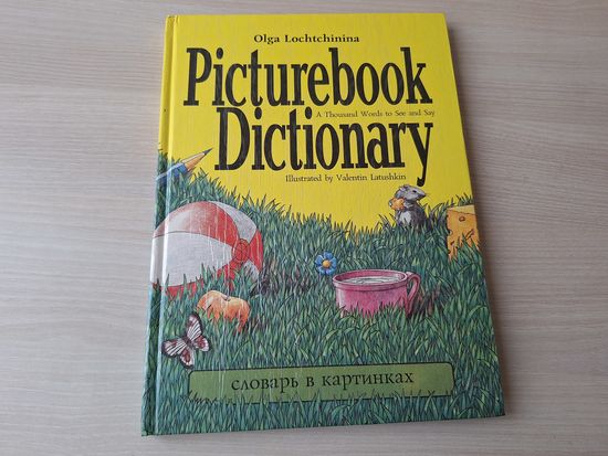 Picturebook  Dictionary for children - Olga Lochtchinina - иллюстрированный русско-английский словарь для детей