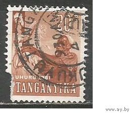 Танганьика. Фермер. 1961г. Mi#101.
