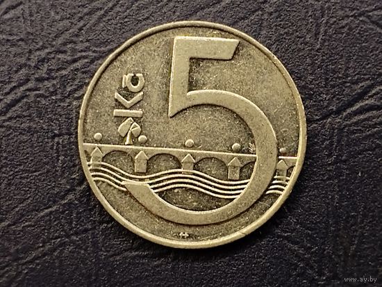 5 крон Чехия.