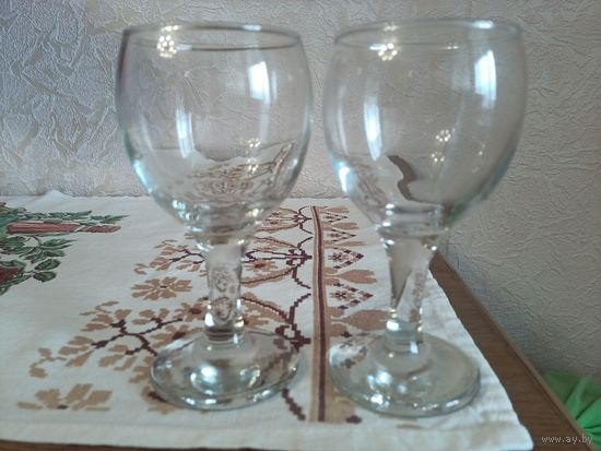 Бокалы 2 шт. одним лотом