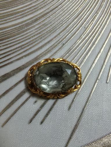 Брошь ссср леденец позолота клеймо