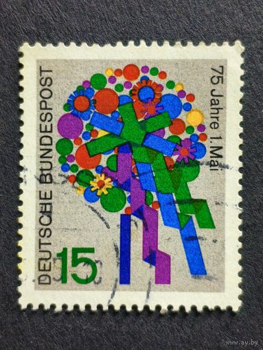 Германия 1965. Празднование 75-й годовщины 1 мая. Полная серия