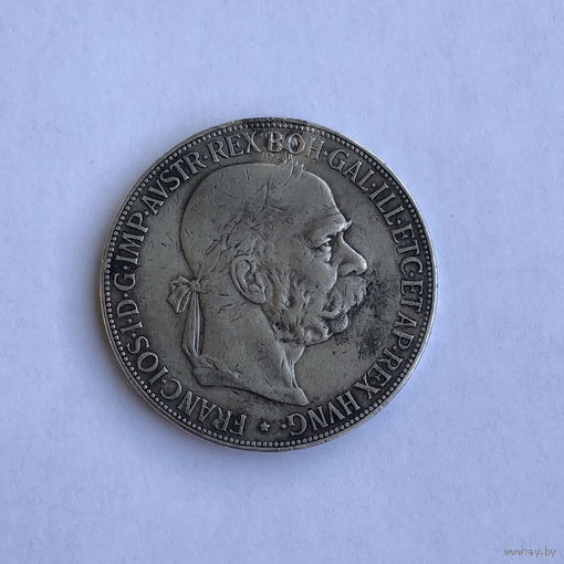 5 крон 1900 Австрия Франц Иосиф