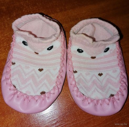 Тапочки-пинетки для малыша, по стельке 11см