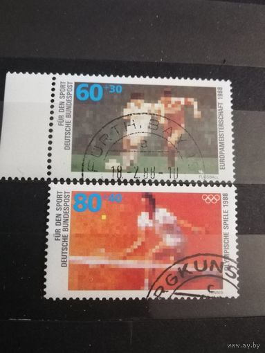 ФРГ 1988 год Спорт