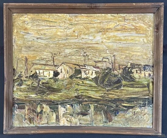 Алесь Мара (Марочкин А.А)Ранний;1974г;х/м;44,4/54,5см;