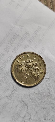 Сингапур 5 цент 2011